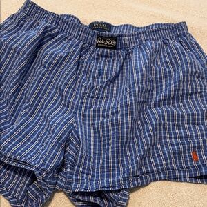 Polo Ralph Lauren Blue Plaid Boxers